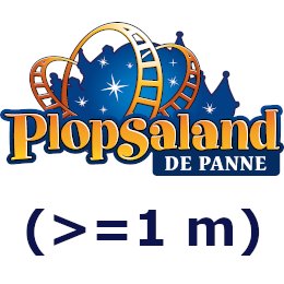 Plopsaland De Panne adulte (>=1 m)